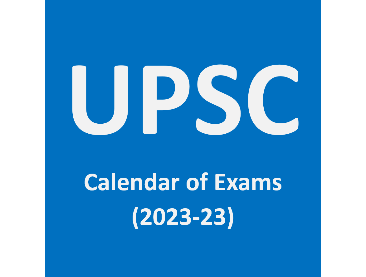 UPSC - Calendar for 2023